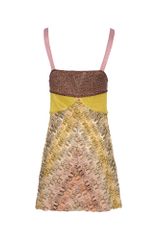 Missoni Dress on Missoni Short Dress In Multicolor   Lyst