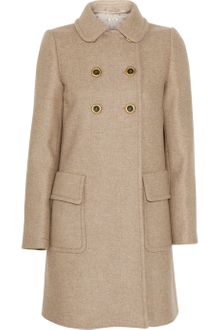 Miu Miu Wool Coat - Lyst