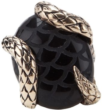Roberto Cavalli Stone and Snake Ring - Lyst