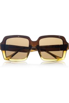 The Row Squareframe Acetate Sunglasses - Lyst