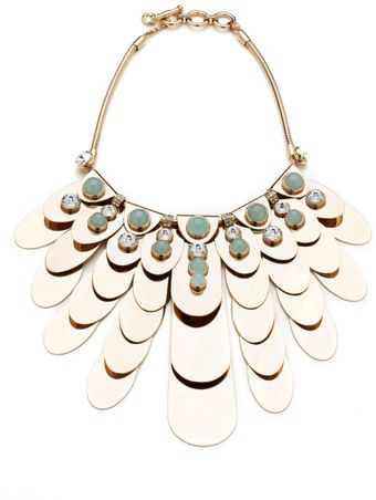 House Of Lavande Warrior Glass Cabochon Collar Necklace - Lyst