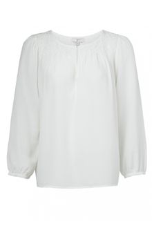 Joie Joie Muna Blouse Porcelain - Lyst