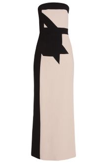 Martin Grant Graphic Bustier Gown - Lyst