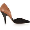 3.1 Phillip Lim Dorsay Suede and Texturedleather Pumps in Black - Lyst
