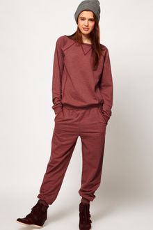 ASOS Collection Asos Onesie with Zip Back in Sweat - Lyst
