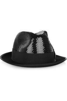Dolce & Gabbana Sequined Felt Fedora - Lyst