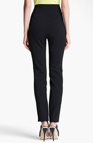 high waisted stretch pants