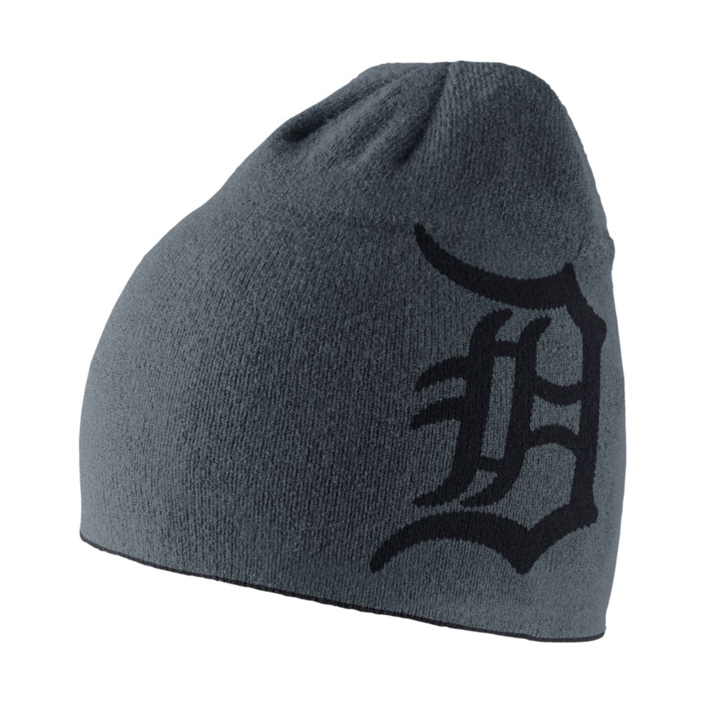 Nike Detroit Tigers Baseball Knit Logo Hat in Gray for Men Lyst