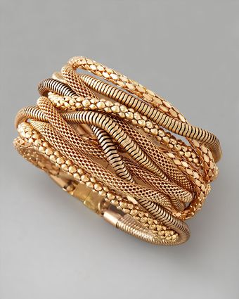 Cara Accessories Multichain Magnetic Bracelet - Lyst