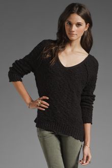 Free People Shaggy Bear Songbird Pullover - Lyst