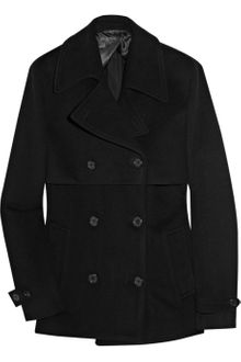 Maison Martin Margiela Double Breasted Wool and Cashmere Blend Coat - Lyst