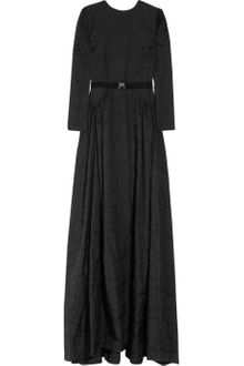 Alessandra Rich Taffeta and Lace Gown - Lyst