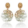 Alexis Bittar Mauritius Lace Imi Aqua Disc Earrings in Gold (aqua/gold) - Lyst