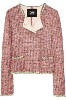 D&G Chaintrimmed Bouclé Jacket - Lyst