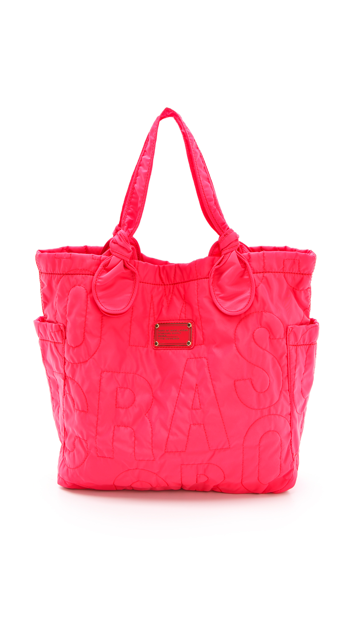 Marc By Marc Jacobs Pretty Nylon Medium Tate Tote in Red | Lyst