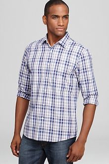 Michael Kors Rhodes Check Sport Shirt Slim Fit - Lyst