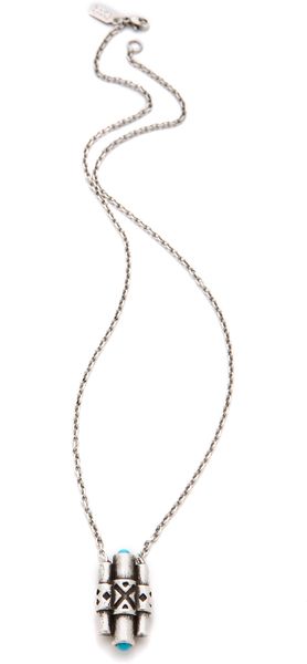 Pamela Love 3 Cylinder Pendant Necklace - Lyst