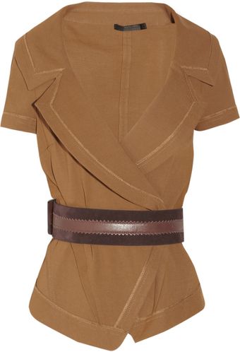 Donna Karan New York Stretchcrepe Jacket - Lyst