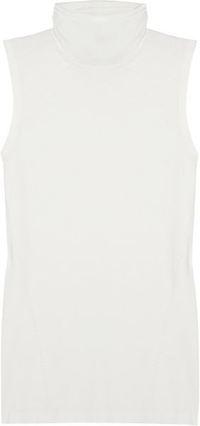 Donna Karan New York Stretch Knitted Top - Lyst