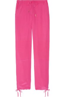 Juicy Couture Silk Track Pants - Lyst