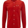 Lacoste Slim Fitted Pocket Detail Shirt in Red for Men - Lyst