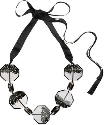 Marni Stonefilled Resin Charm Necklace - Lyst
