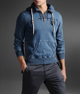 Armani Jeans Hoodie - Lyst