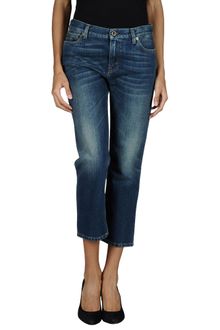 Celine Denim Capris - Lyst
