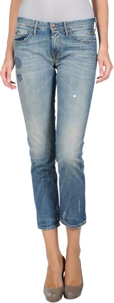 Coast,weber & Ahaus Denim Capris - Lyst
