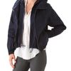 Donna Karan New York Double Zip Hooded Jacket in Blue (indigo) - Lyst