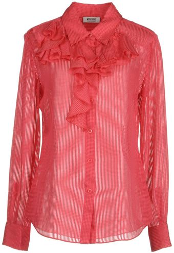 Moschino Cheap & Chic Long Sleeve Shirt - Lyst