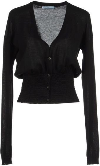 Prada Cardigan - Lyst