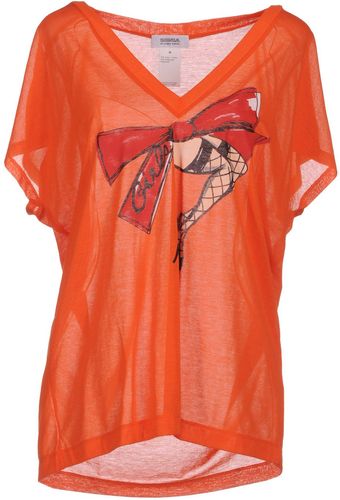 Sonia By Sonia Rykiel Short Sleeve Tshirt - Lyst