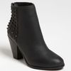 Steve Madden Acedd Bootie in Black (black leather) - Lyst