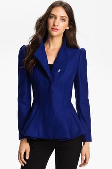 Ted Baker Peplum Wool Jacket - Lyst