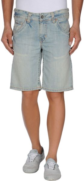 Tommy Hilfiger Denim Denim Bermudas - Lyst