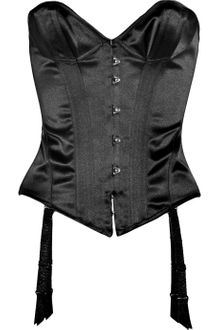 Agent Provocateur Classic Satin Corset - Lyst