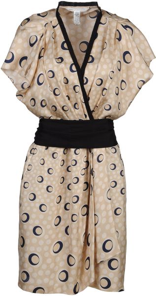 Diane Von Furstenberg Short Dress - Lyst