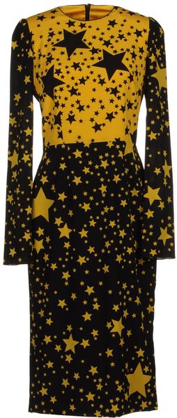 Dolce & Gabbana 3/4 Length Dress - Lyst