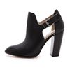 Elizabeth And James Suri Cutout Booties in Black - Lyst