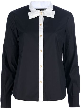 Love Moschino Twotone Blouse - Lyst