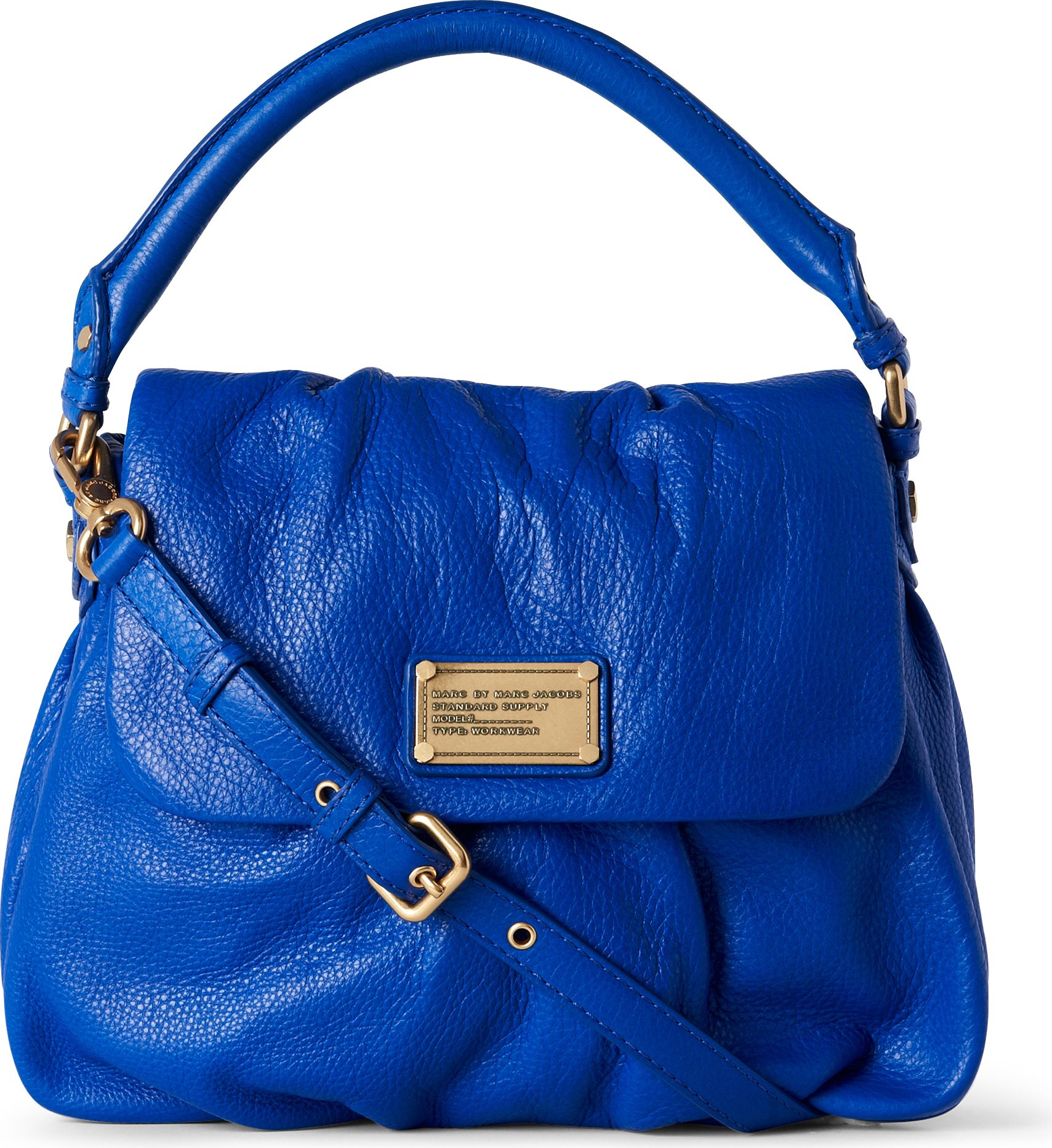 Marc By Marc Jacobs Classic Q Lil Ukita Shoulder Bag in Blue | Lyst