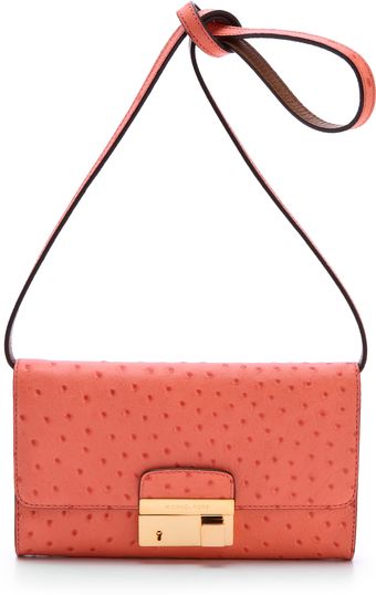 Michael Kors Collection Clutch with Lock - Lyst
