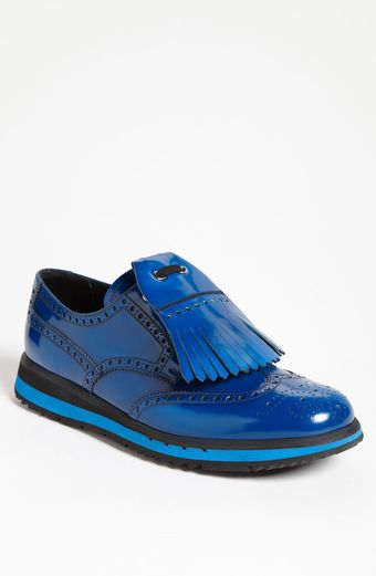 Prada Kiltie Wingtip - Lyst