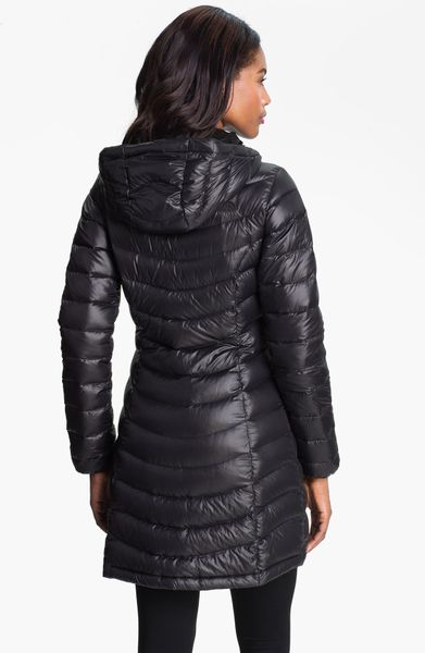 The North Face Jenae Hooded Down Jacket Nordstrom Exclusive in Black