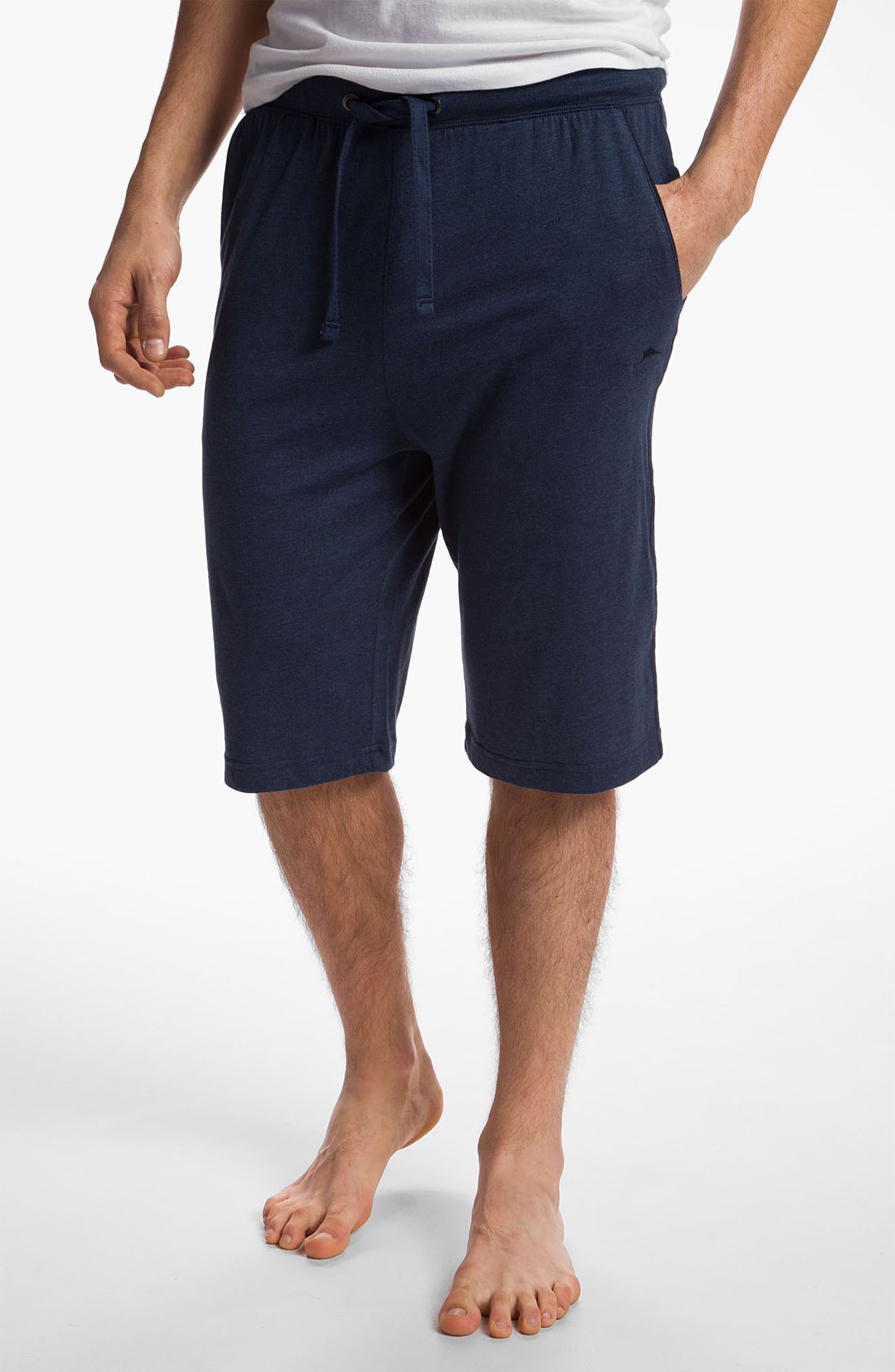 Tommy Bahama Cotton Blend Lounge Shorts in Blue for Men (indigo heather
