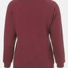 Topshop Geek Sweatshirt Petite in Red (burgundy) - Lyst