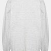 Topshop Geek Sweatshirt in Gray (light grey) - Lyst