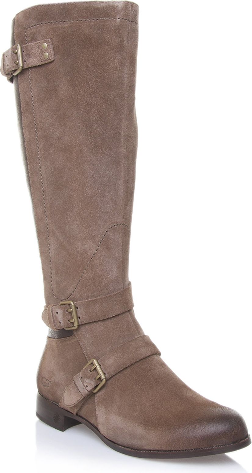 suede riding boots