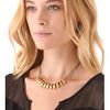 Vanessa Mooney Estella Necklace in Gold - Lyst